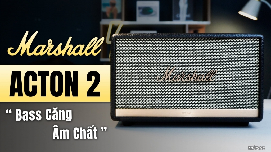 Marshall Acton 2 Fullbox new seal ASH chính hãng