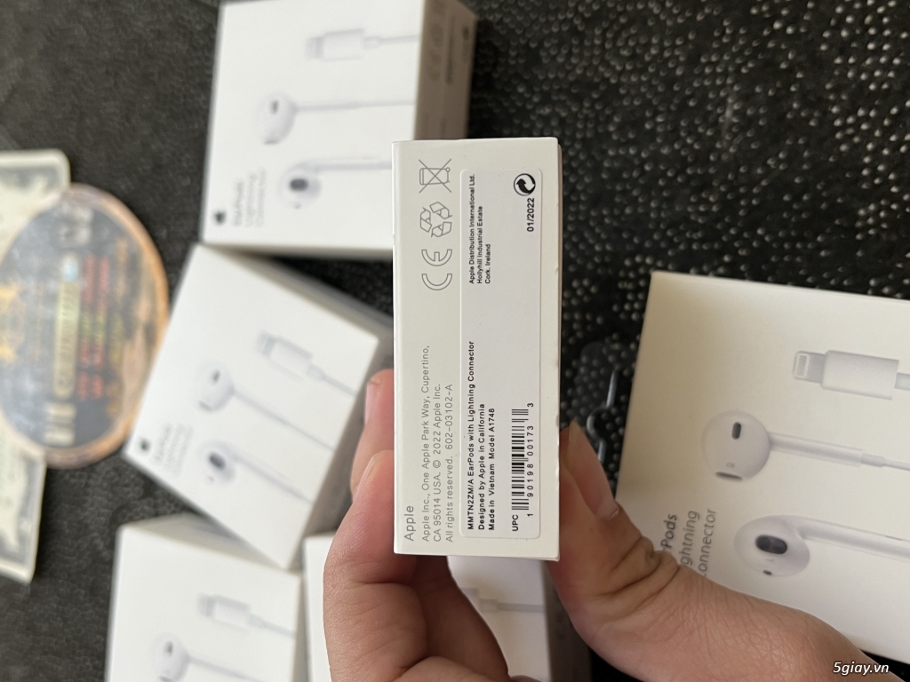 Tai nghe iphone X lighthing zin new 100% - 2