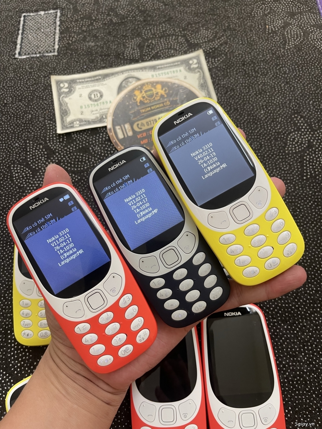 Nokia 3310 chính hãng 2 sim zin all đẹp 98-99% 3 màu - 2