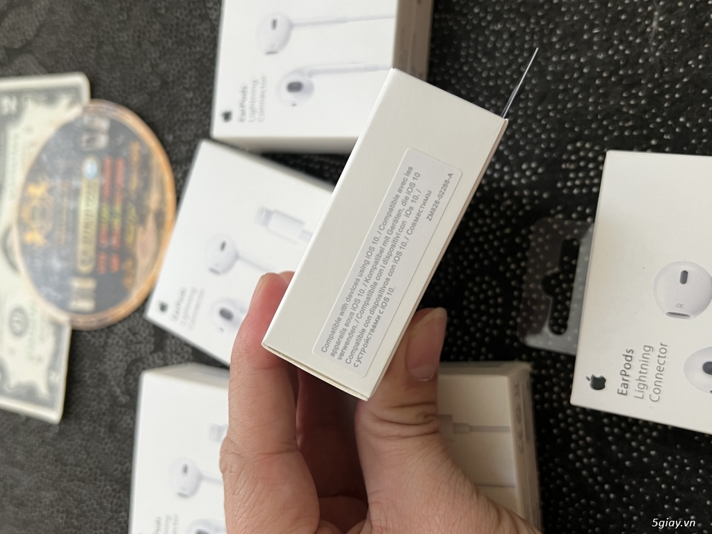 Tai nghe iphone X lighthing zin new 100% - 3