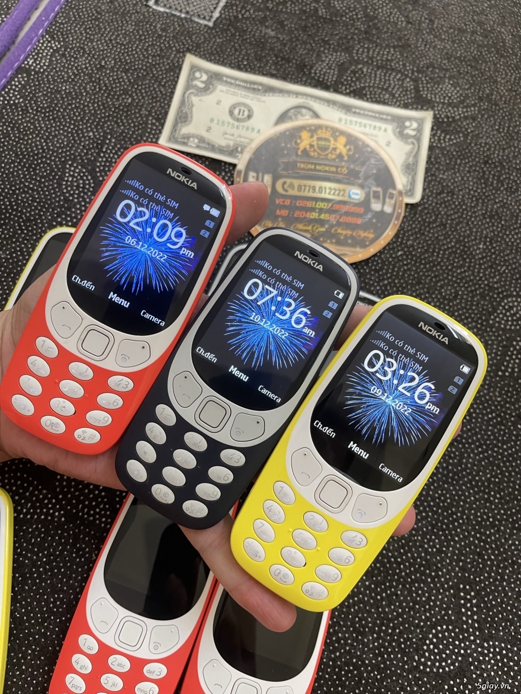 Nokia 3310 chính hãng 2 sim zin all đẹp 98-99% 3 màu