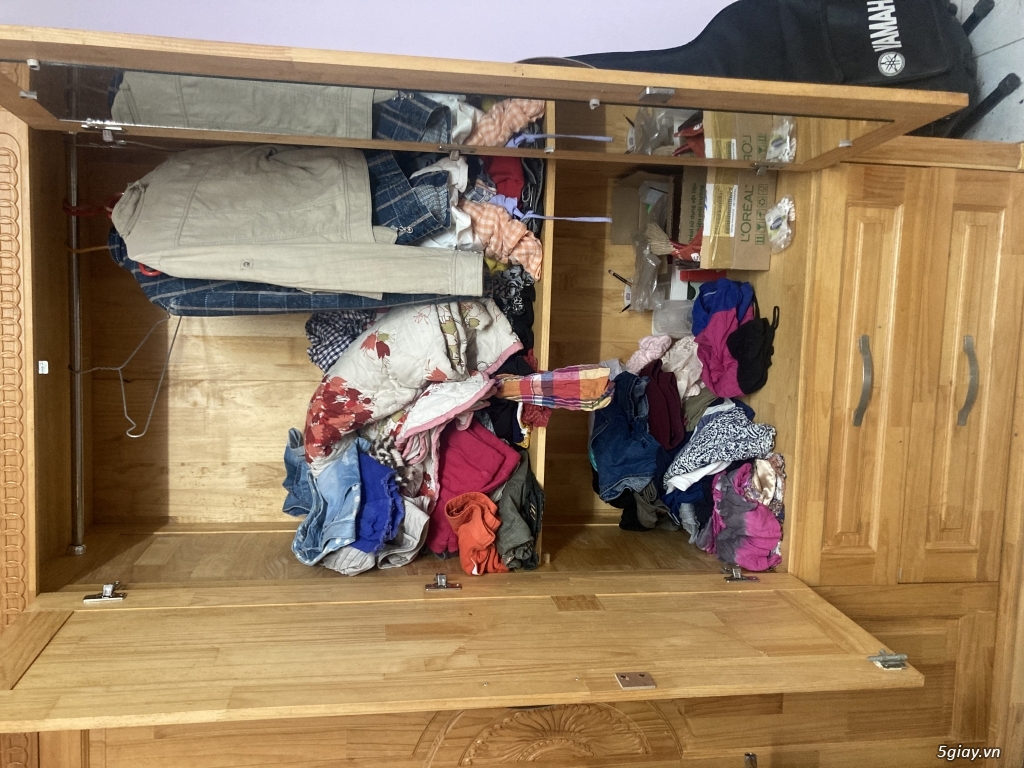 TỦ QUẦN ÁO GỖ THÔNG - 1