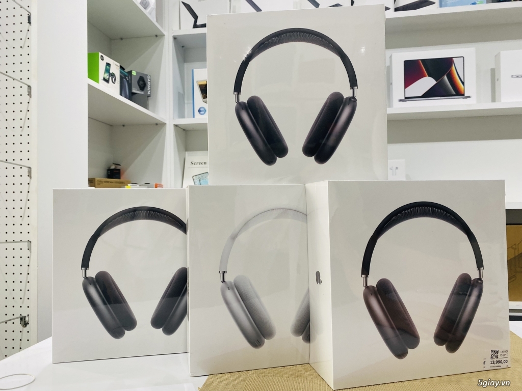 Tai nghe Airpods MAx - Máy mới nguyên seal 100% VN Màu đen/ bạc - 2
