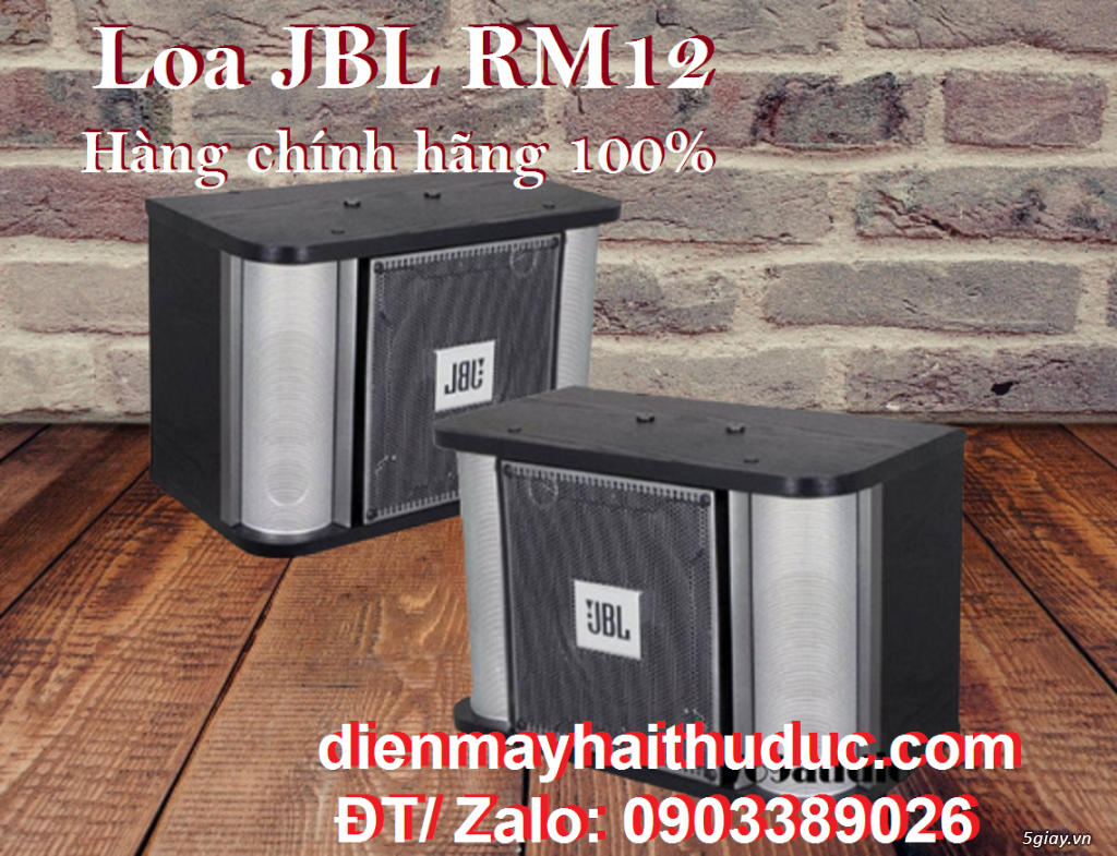 Loa karaoke gia đình JBL RM12 chính hãng đến từ USA lắp ráp China - 3
