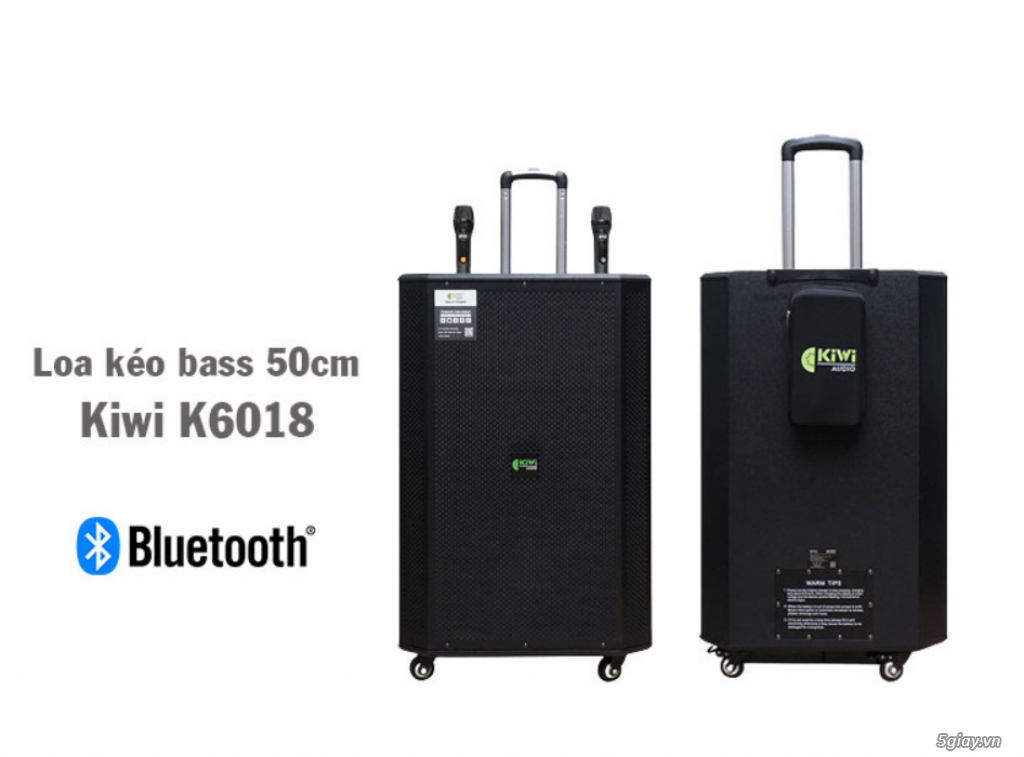 Loa kéo Kiwi K6018 bass 30cm công suất 500 - 1000W chơi tốt ngoài trời - 3
