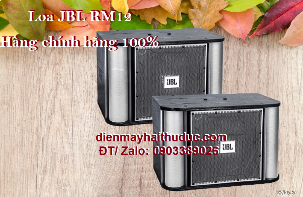 Loa karaoke gia đình JBL RM12 chính hãng đến từ USA lắp ráp China