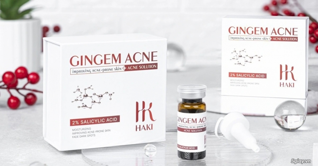 Gingem Acne - giải pháp tối ưu ngăn ngừa mụn, căng bóng làn da