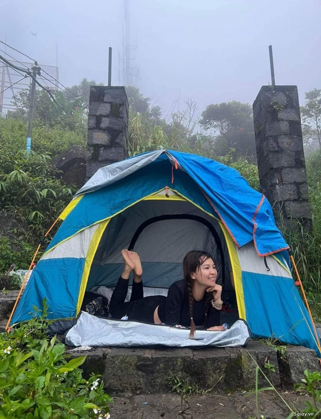 Camping Chill Tây Ninh cho thuê lều trại, túi ngủ đủ lịch