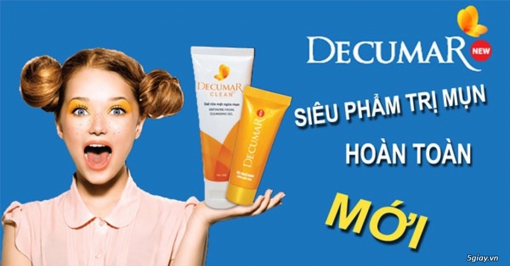 Gel rửa mặt ngừa mụn Decumar cứu tinh giúp bạn lấy lại làn da sạch mụn - 3