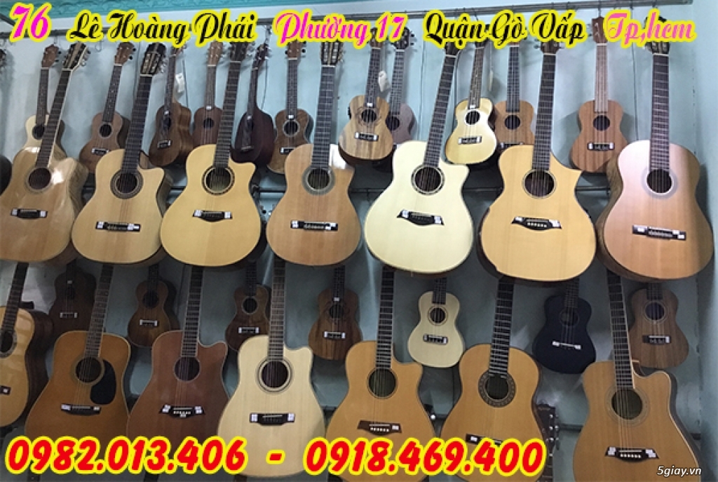 Địa chỉ nơi bán phụ kiện dành cho đàn guitar tại Sài Gòn, Gò Vấp, hcm - 1