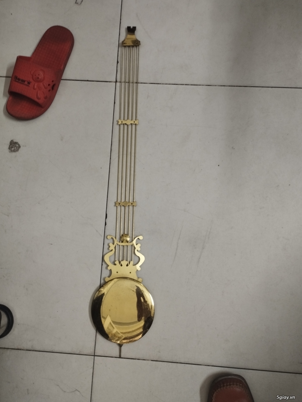 Quả lắc đồng hồ xưa - 1