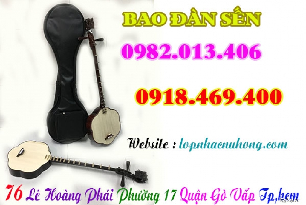 Shop bán nhạc cụ dân tộc, phụ kiện nhạc cụ dân tộc tại Sài Gòn, Gò Vấp - 2
