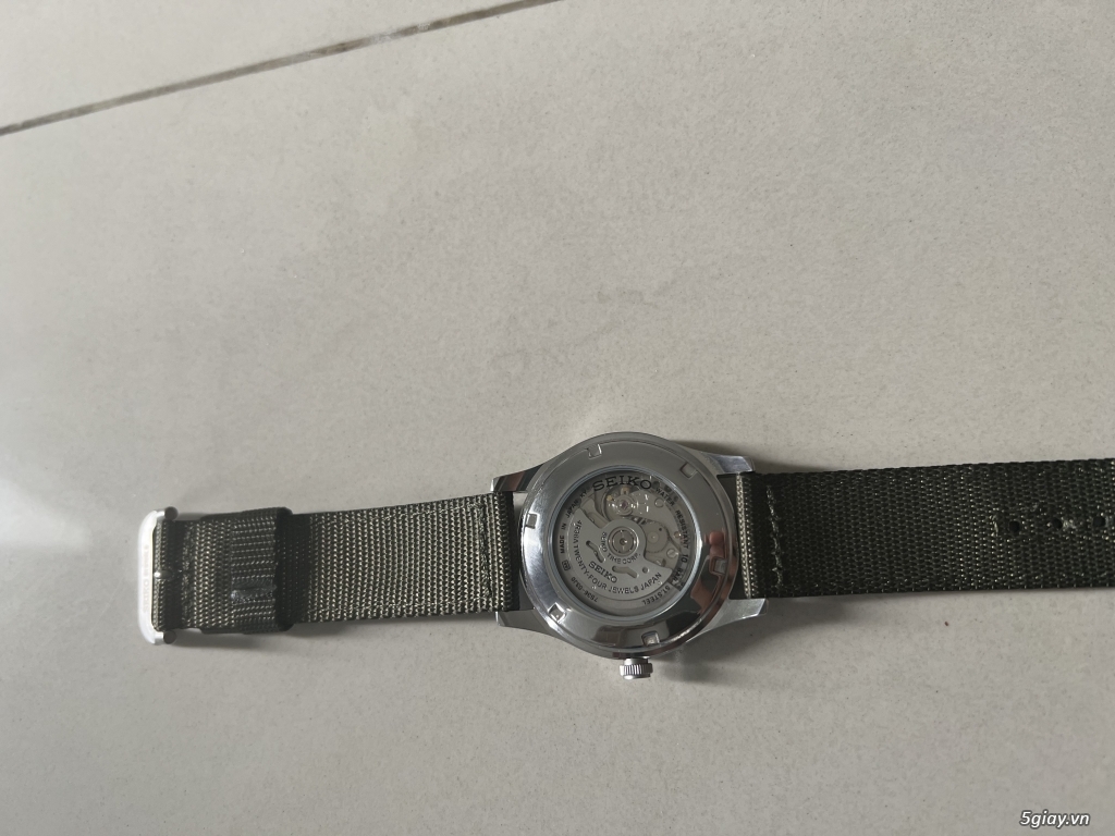 Seiko 5 quân đội độ hết bài - 1