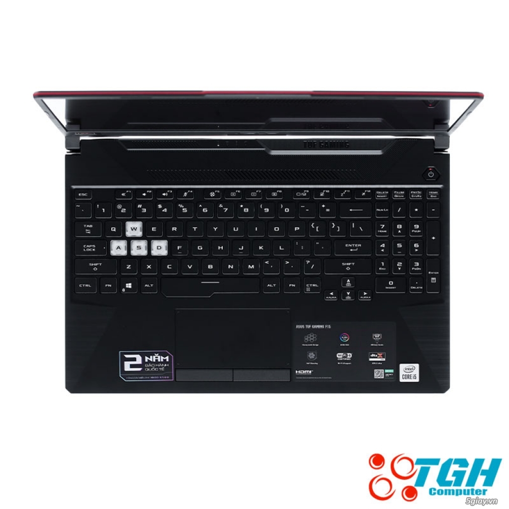 Laptop Asus TUF Gaming FX506LH HN188W Core i5 10300H/8GB/512GB/GTX1650 - 1