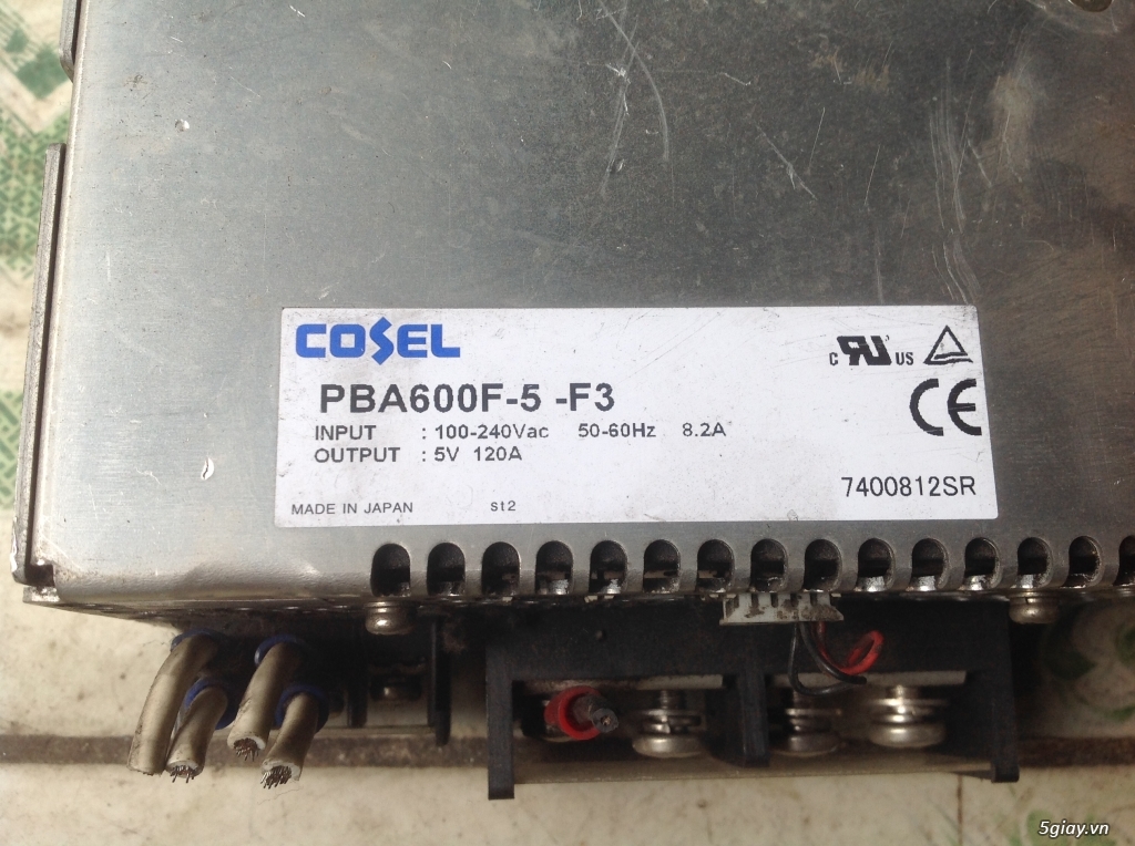 Nguồn Cosel 5VDC 10A,120A - 24VDC 2,2A 70A - 15VDC 1,7A - 5