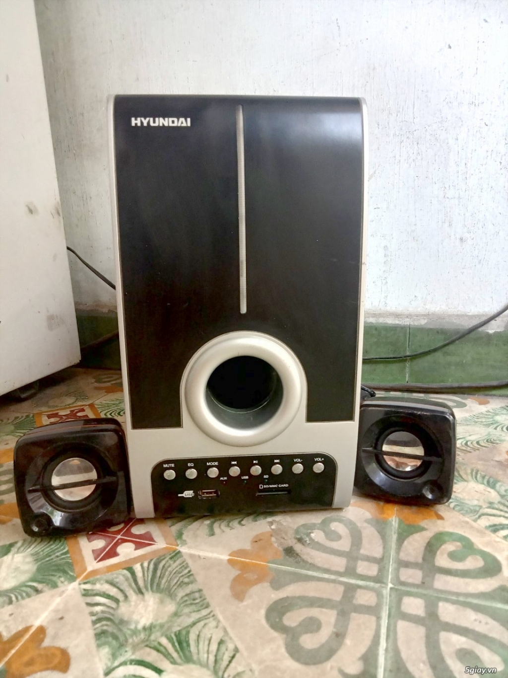 Loa vi tính PHILIP và HUYNDAI 1 bass 2 treble có Bluetooth, USB, - 5