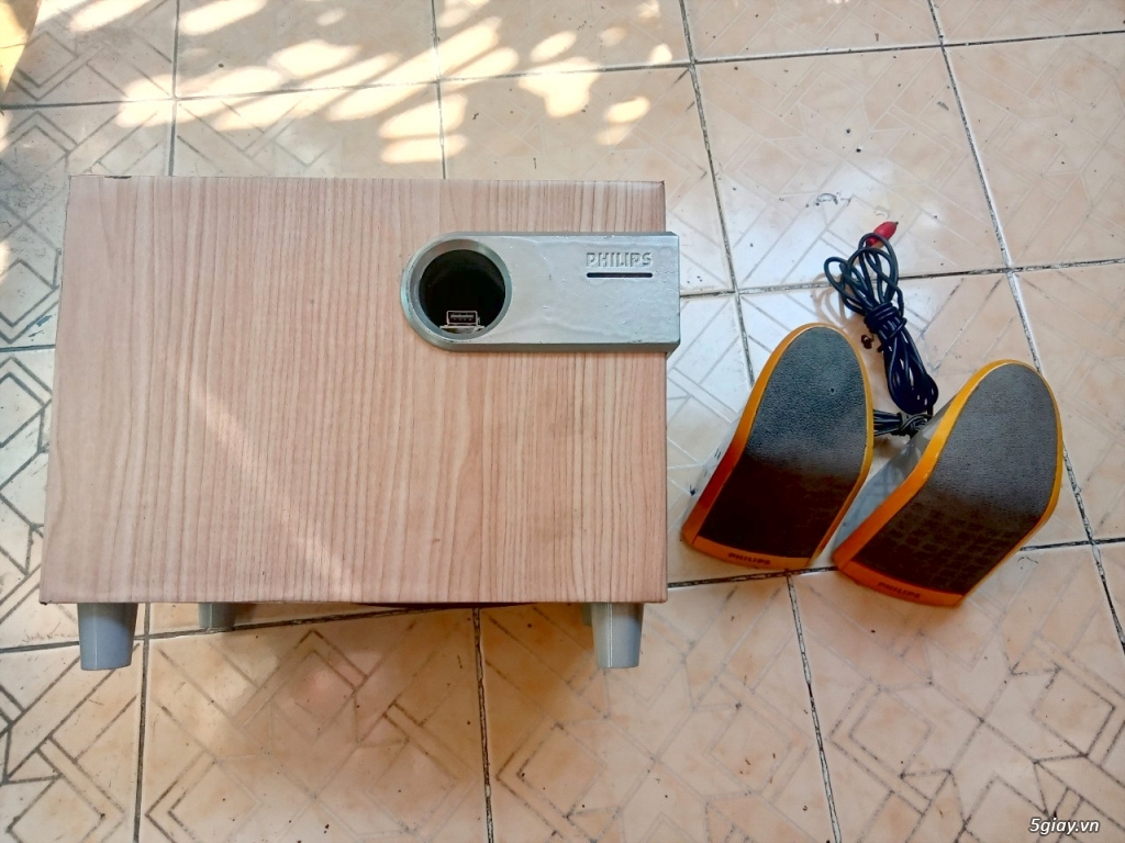 Loa vi tính PHILIP và HUYNDAI 1 bass 2 treble có Bluetooth, USB, - 4