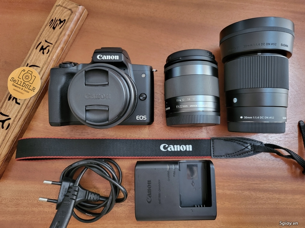 Canon M50 + 15-45 // Canon 11-22 STM // Sigma 30F1.4 DC DN ngàm M