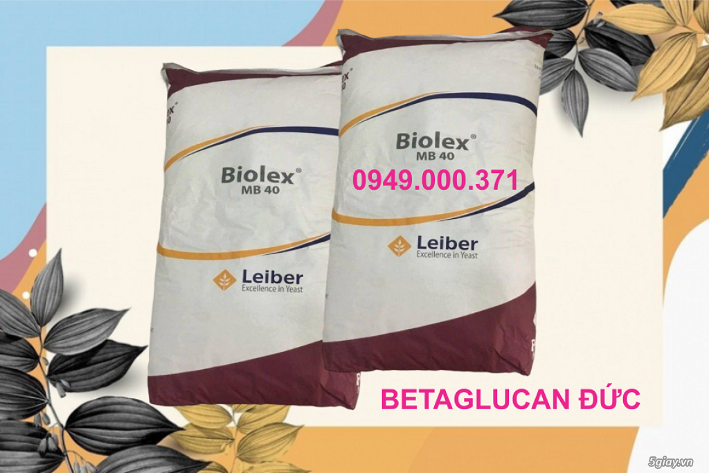 BIOLEX MB40 Betaglucan Đức tăng cường miễn dịch cho thủy sản