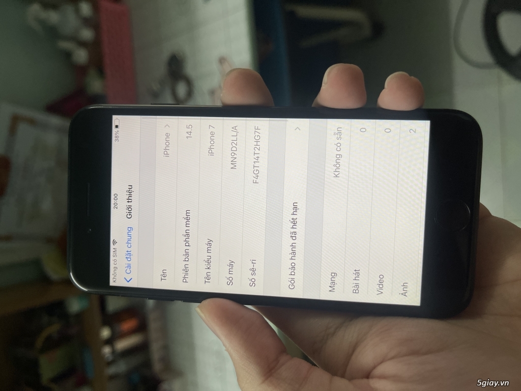 Cần bán iphone 7 lock 32gb nguyên zin. Đã thay pin - 4