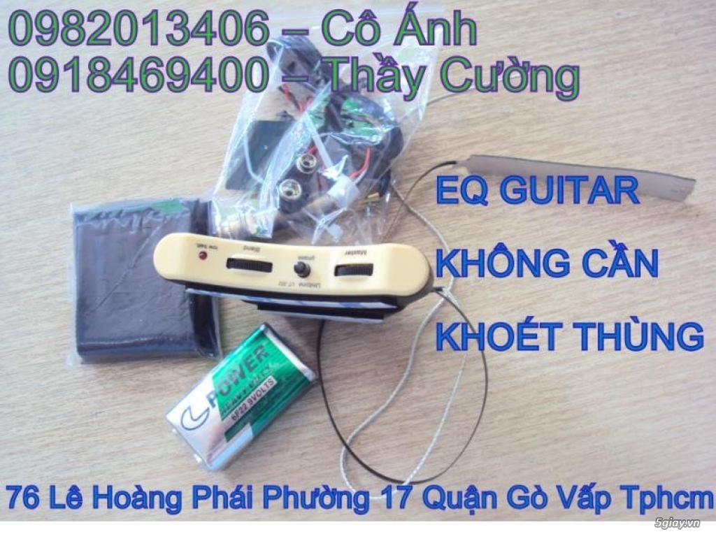 Địa chỉ nơi bán phụ kiện dành cho đàn guitar tại Sài Gòn, Gò Vấp, hcm - 1