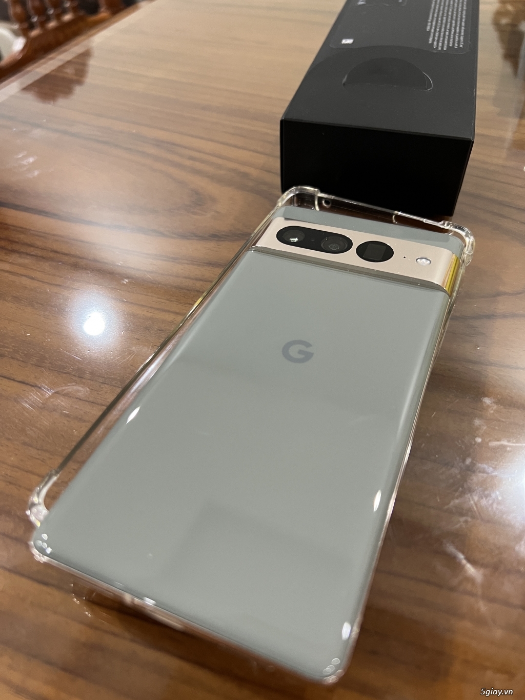 Pixel 7 pro Hazel 128gb mới 99,99% Úc vừa cầm tay về
