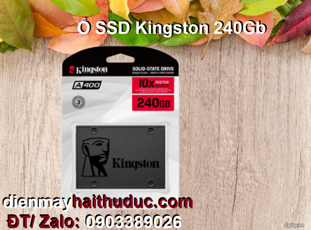 Ổ SSD Kingston A400 240Gb sản phẩm chính hãng Đài Loan