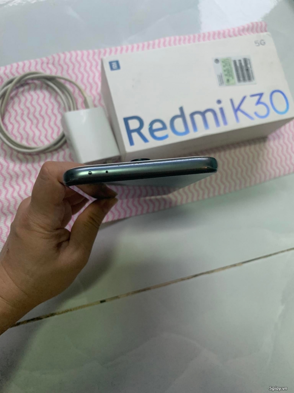 Xiaomi Redmi K30 5G Trắng Fullbox Đẹp 99% - 5