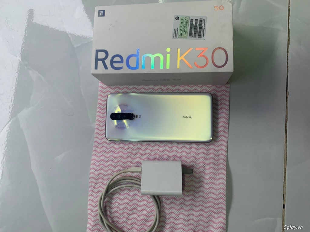 Xiaomi Redmi K30 5G Trắng Fullbox Đẹp 99% - 1