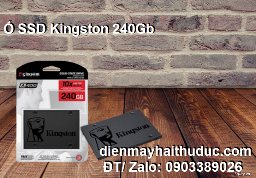 Ổ SSD Kingston A400 240Gb sản phẩm chính hãng Đài Loan - 1