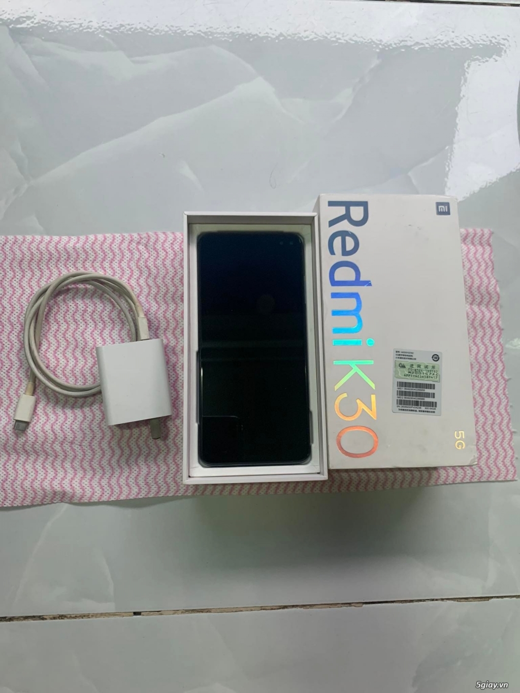 Xiaomi Redmi K30 5G Trắng Fullbox Đẹp 99%