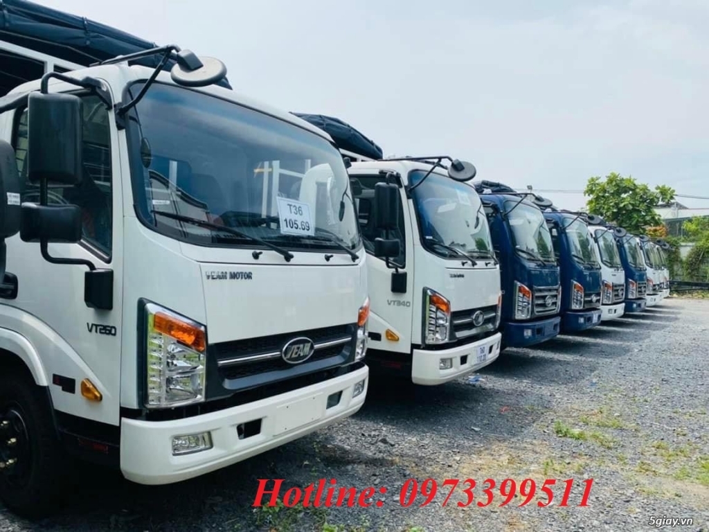 Bán xe VT340s thùng dài 6m1, động cơ ISUZU - 1