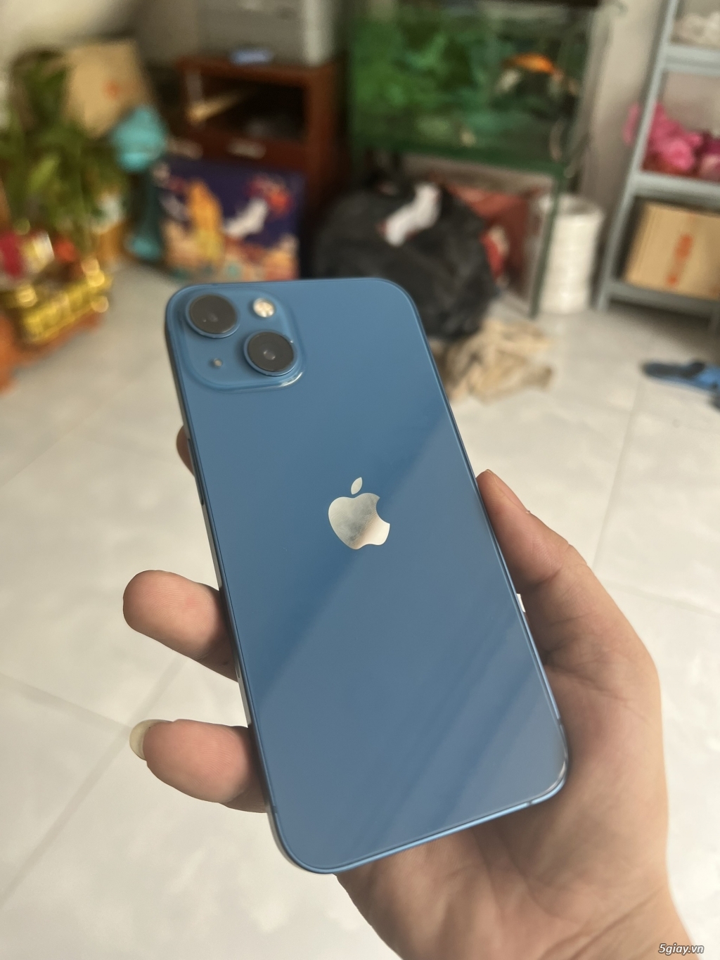 iPhone 13 256G Blue pin 91%
