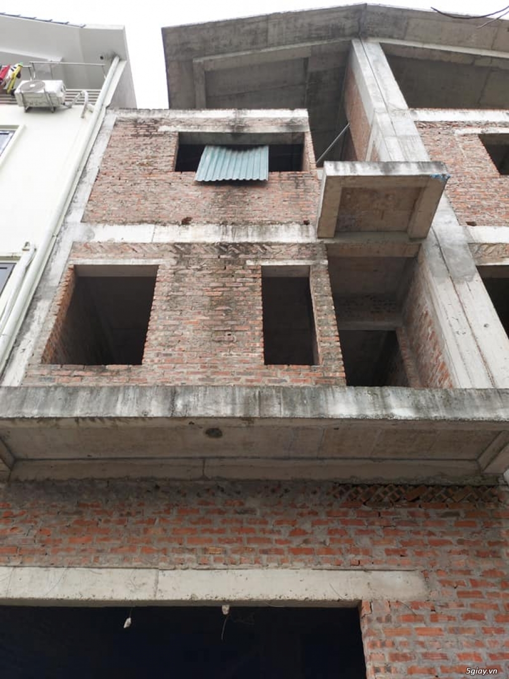 Bán gấp căn Biệt Thự liền kề xây thô 89 Thịnh Liệt  Hoàng Mai, 73M2x4T - 3