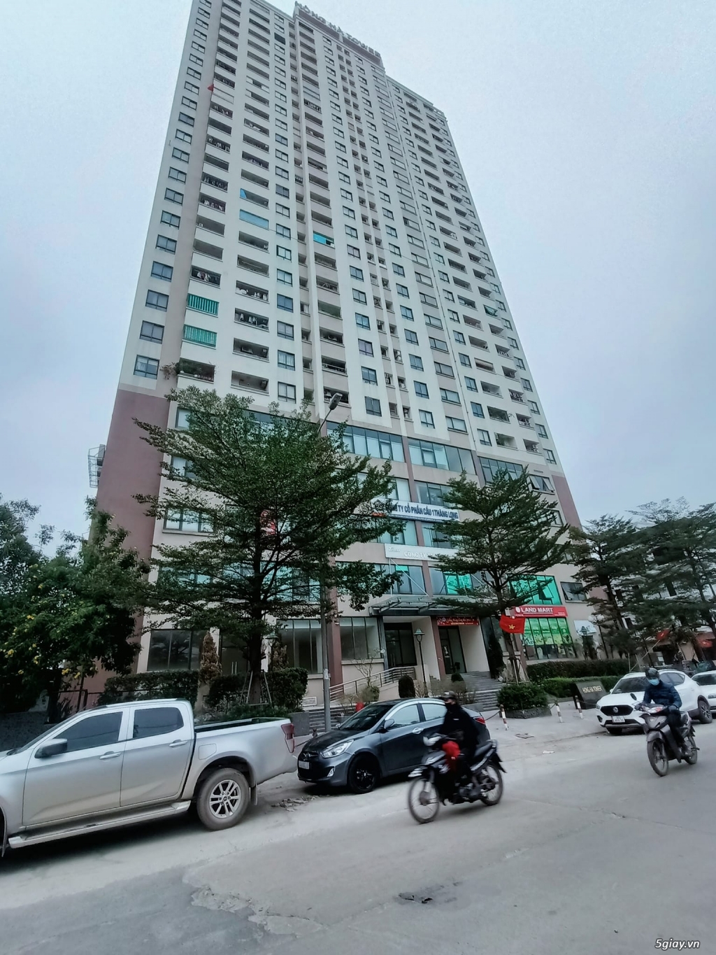 Bán gấp căn Biệt Thự liền kề xây thô 89 Thịnh Liệt  Hoàng Mai, 73M2x4T - 1