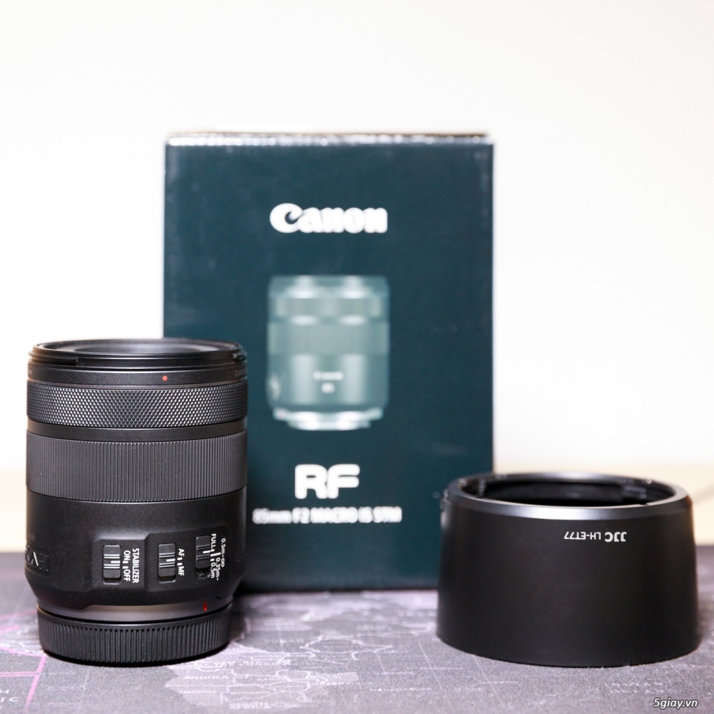 Cần bán Canon RF 85mm F2 STM chính hãng Lê Bảo Minh - 2
