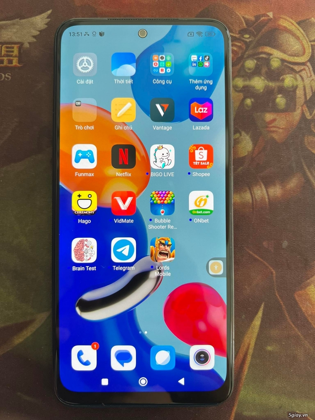 Xiaomi redmi note 11 zin all đẹp 99%