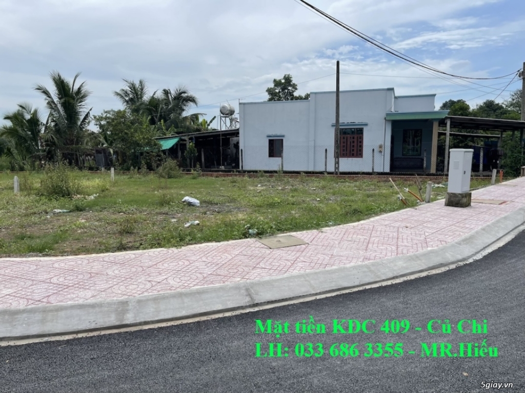 Bán đất nền Củ Chi KV Phước Vĩnh An giá rẻ - Giá 1 tỷ 8 (có sổ hồng) - 2