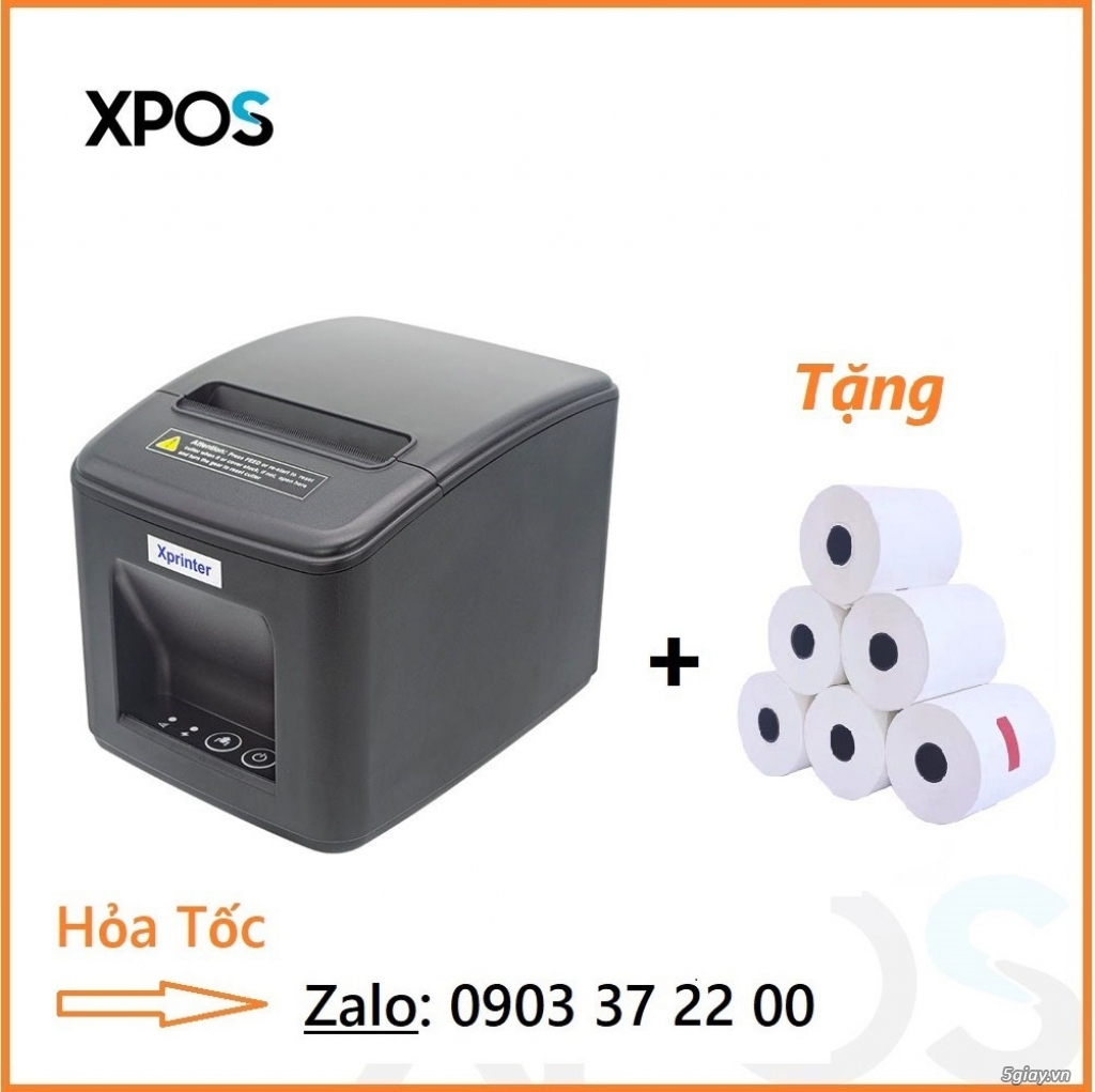 Máy in hóa đơn XPRINTER S200II (USB) chính hãng giá rẻ – mới 100%