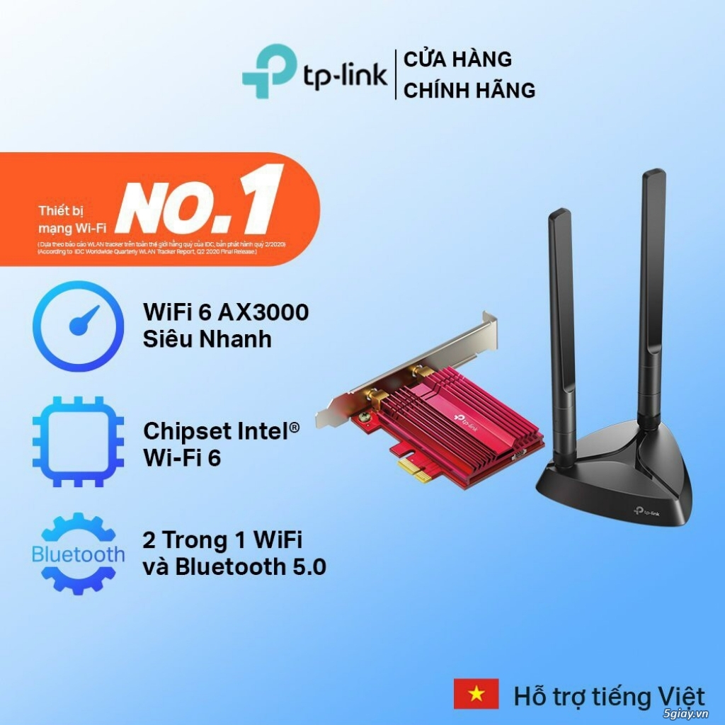 Card mạng không dây TP-Link Archer TX3000E - HÀNG CHÍNH HÃNG