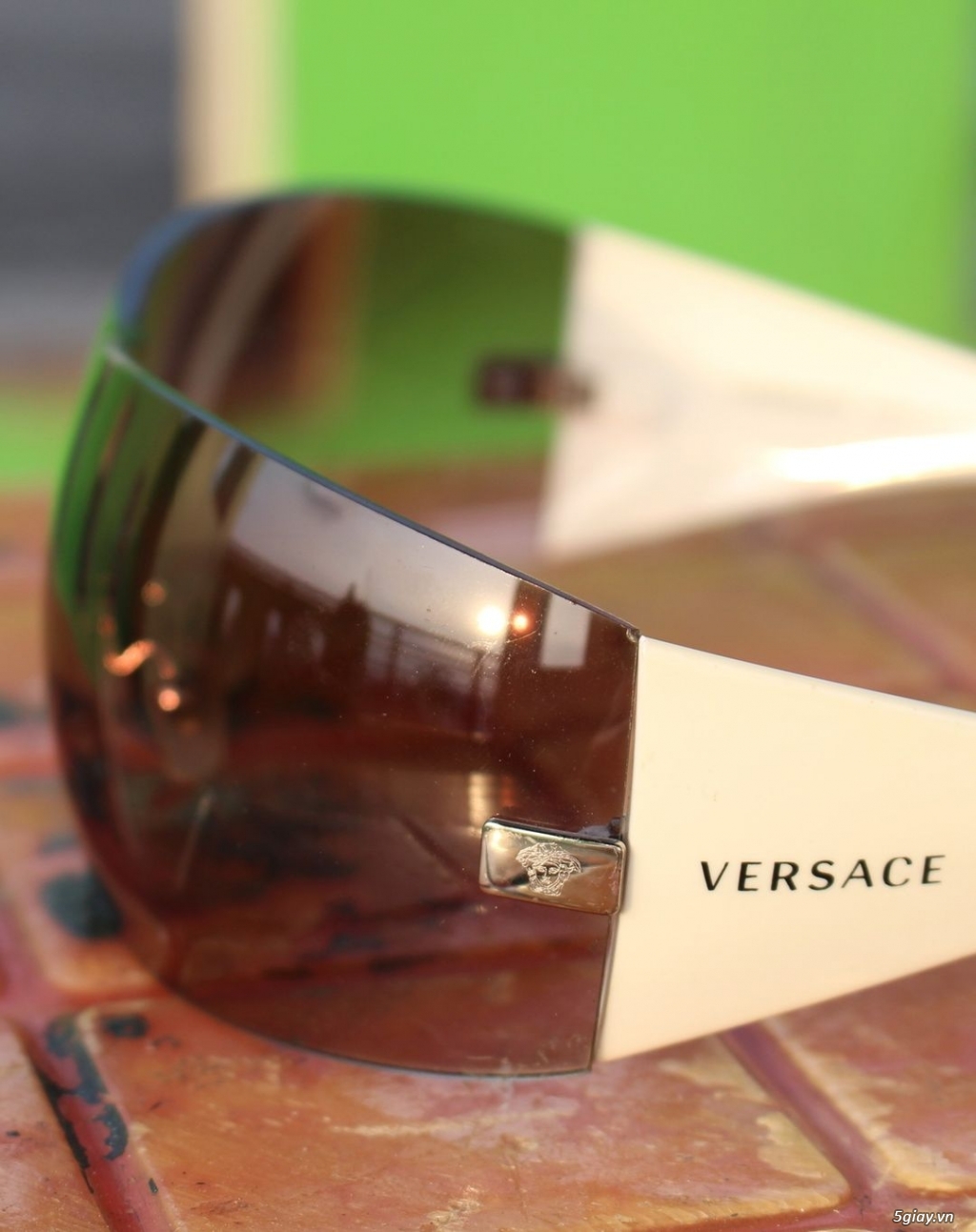 Mắt kính Versace VE2054 10008G White/Grey Gradient Unisex Designer Shi - 5