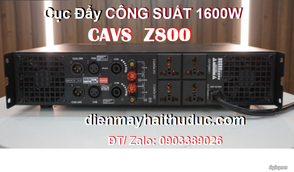 Cục Đẩy CAVS Z800 đến từ nhà nhập Khẩu Nhật Hoàng Audio - 1