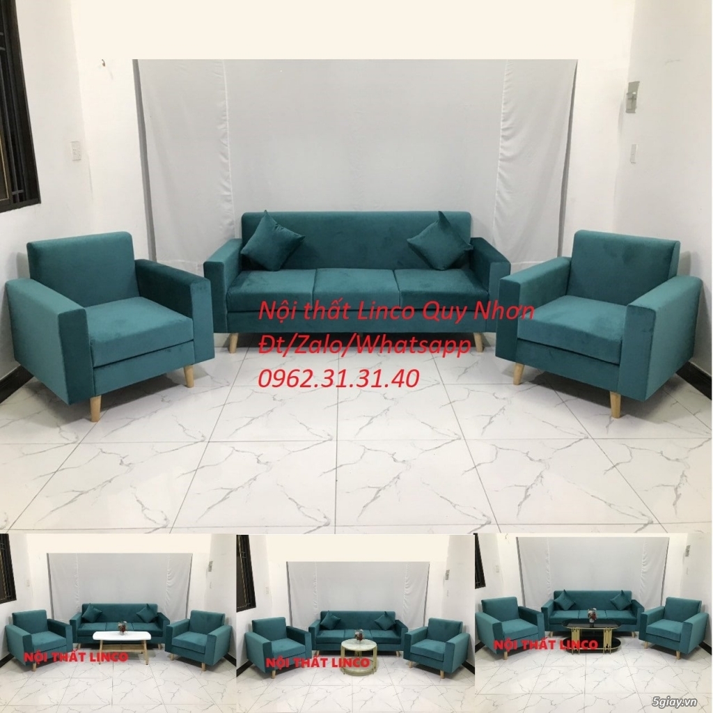Full set sofa băng kết hợp sofa đơn giá rẻ - 8