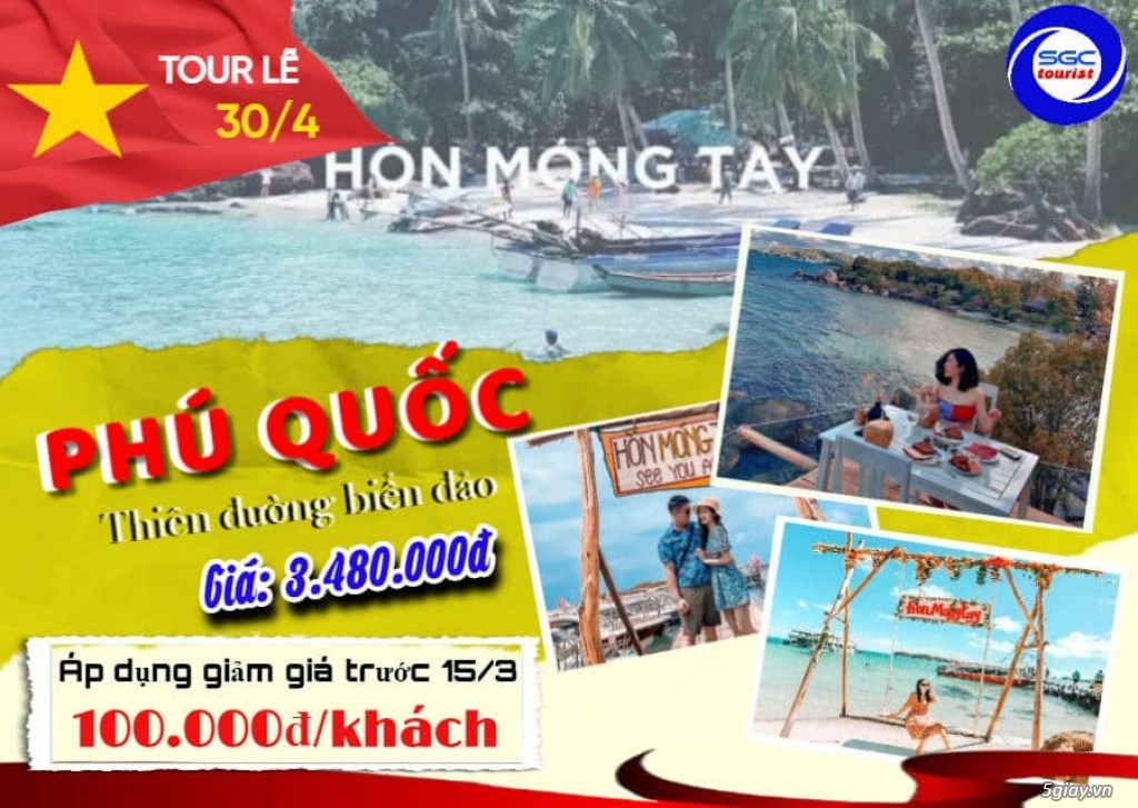 Lễ 30/4 vi vu đảo ngọc phú quốc 3 ngày 3 đêm - 7