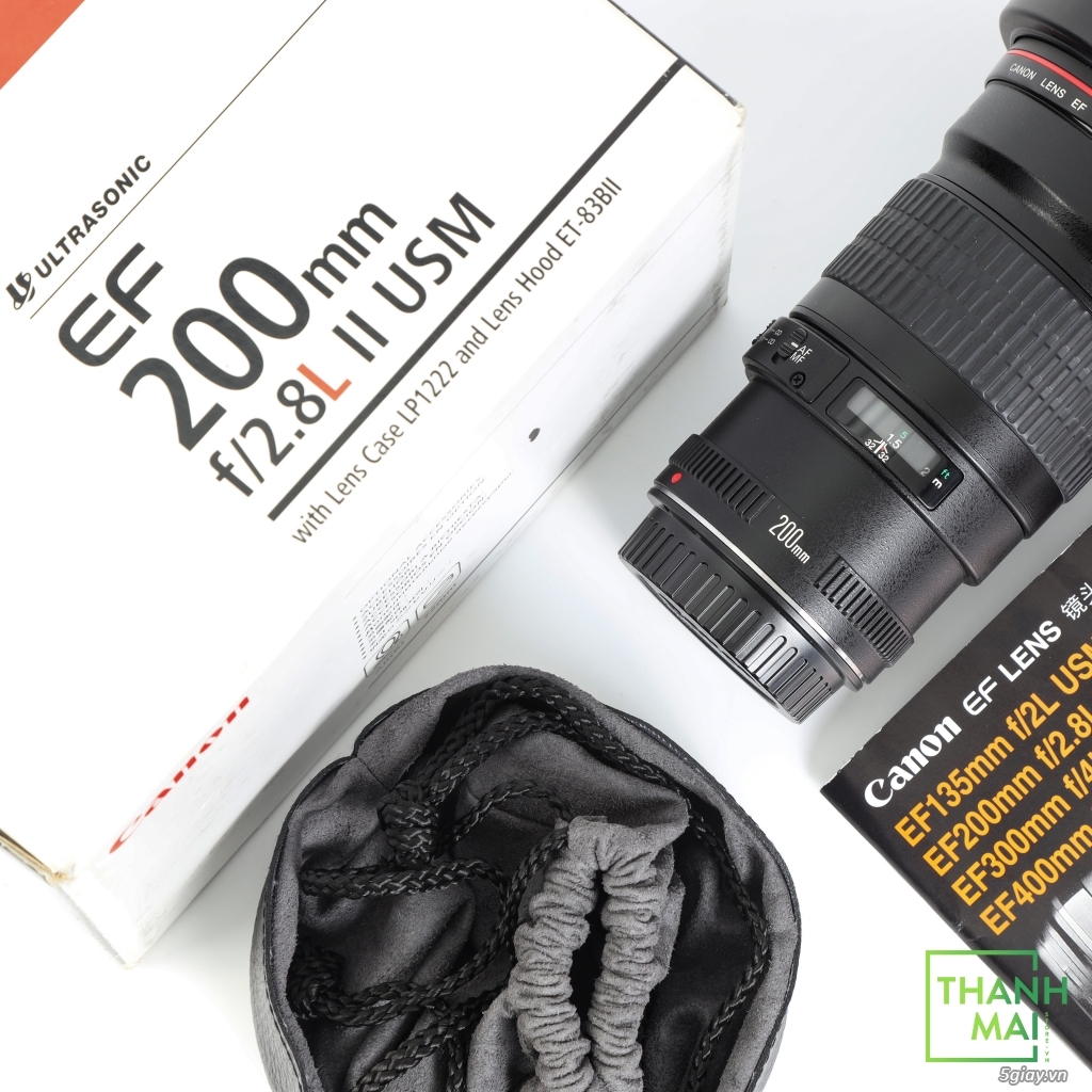 Ống Kính Canon EF 200mm F/2.8L II - 3