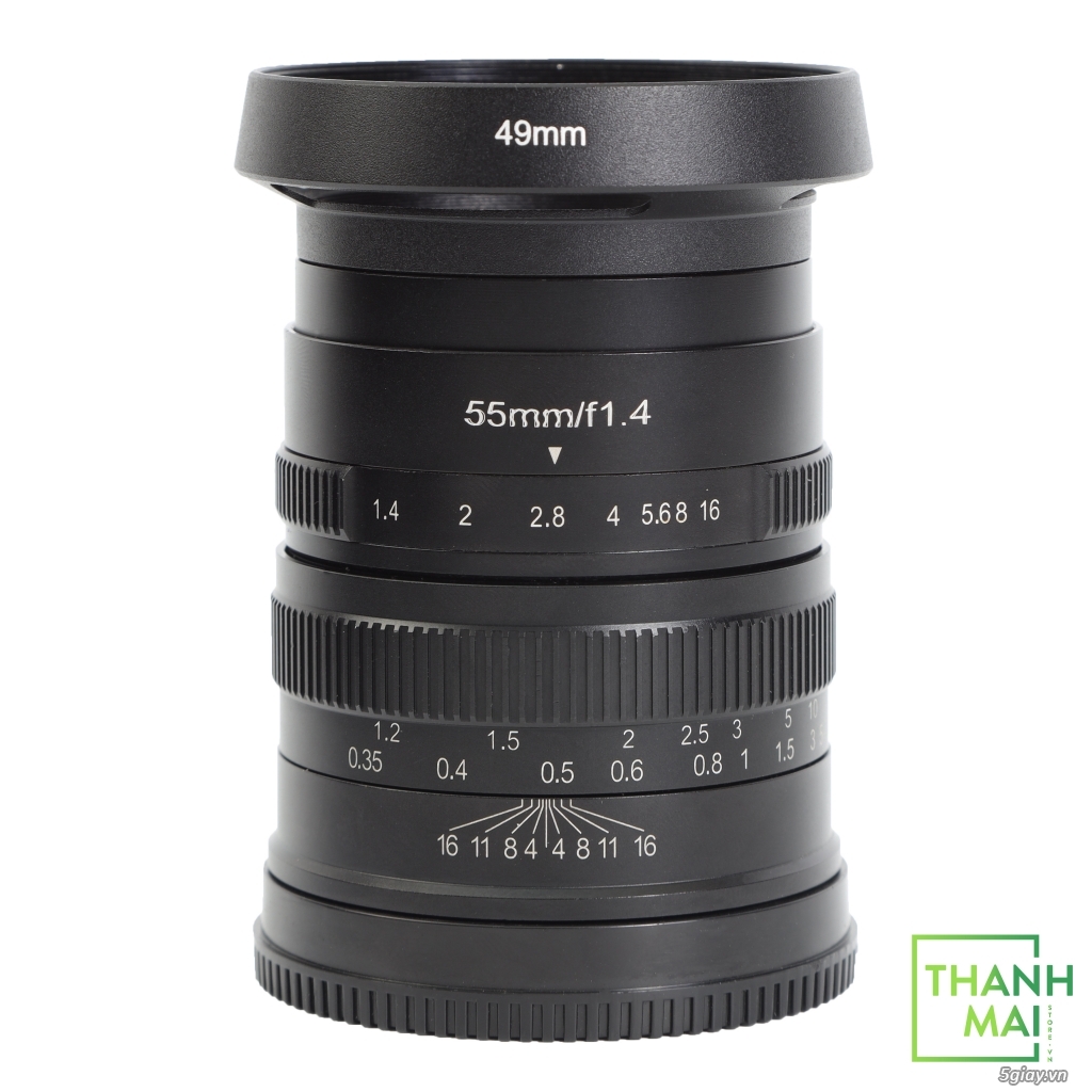 Ống kính 7artisans 55mm f/1.4 For Sony E Mount - 1