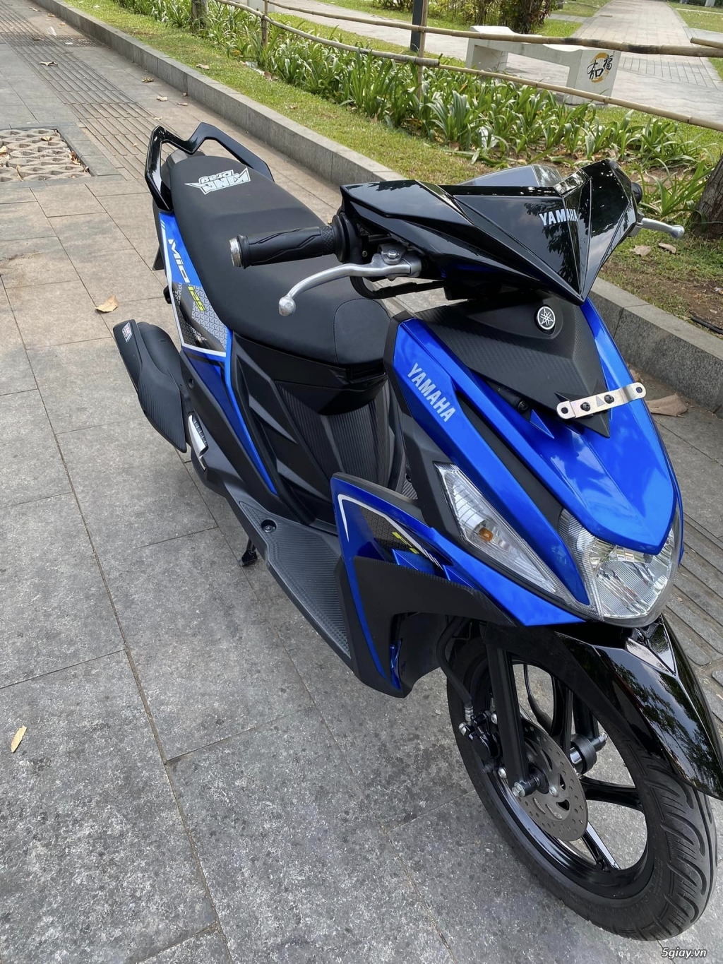 Xe Mio M3 Xanh Đen 12/2021 Biển số TP - 2