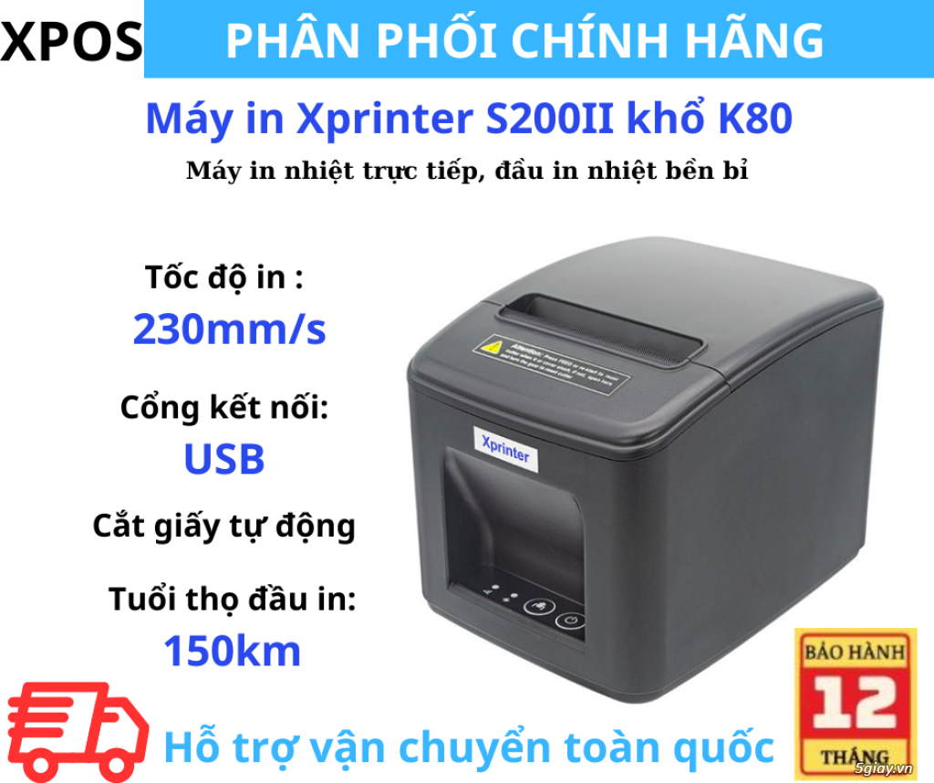 3 dòng máy in nhiệt giá rẻ sử dụng hiệu quả được ưa chuộng nhất hiện n