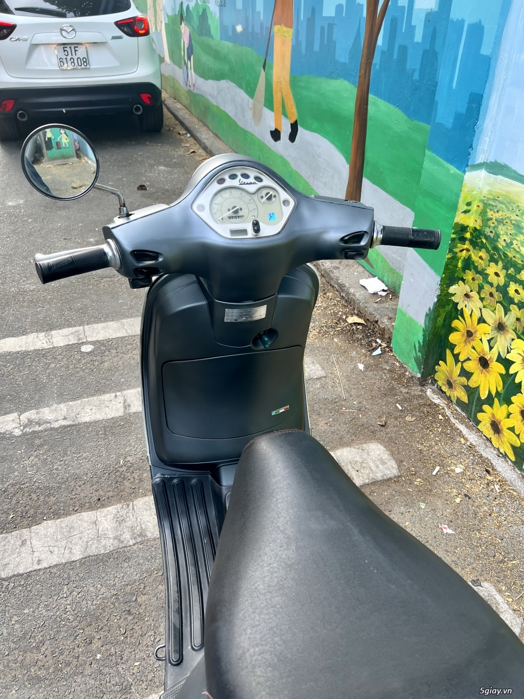 Bán vespa 125.ie phun xăng đtử mới 95% bstp 9chủ - 5