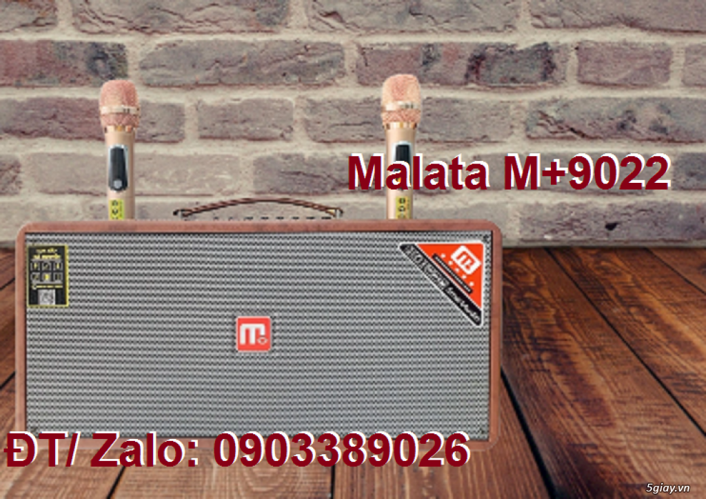 Loa karaoke xách tay Malata M+9002 có giá rẻ so với tầm loa 100W